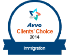 Avvo Clients Choice Immigration 2014